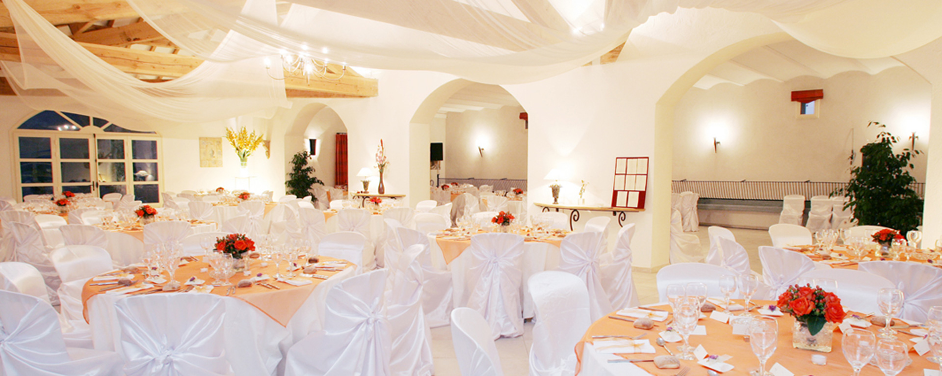 Salle de mariage de la Bergerie de la Vernède près de Béziers